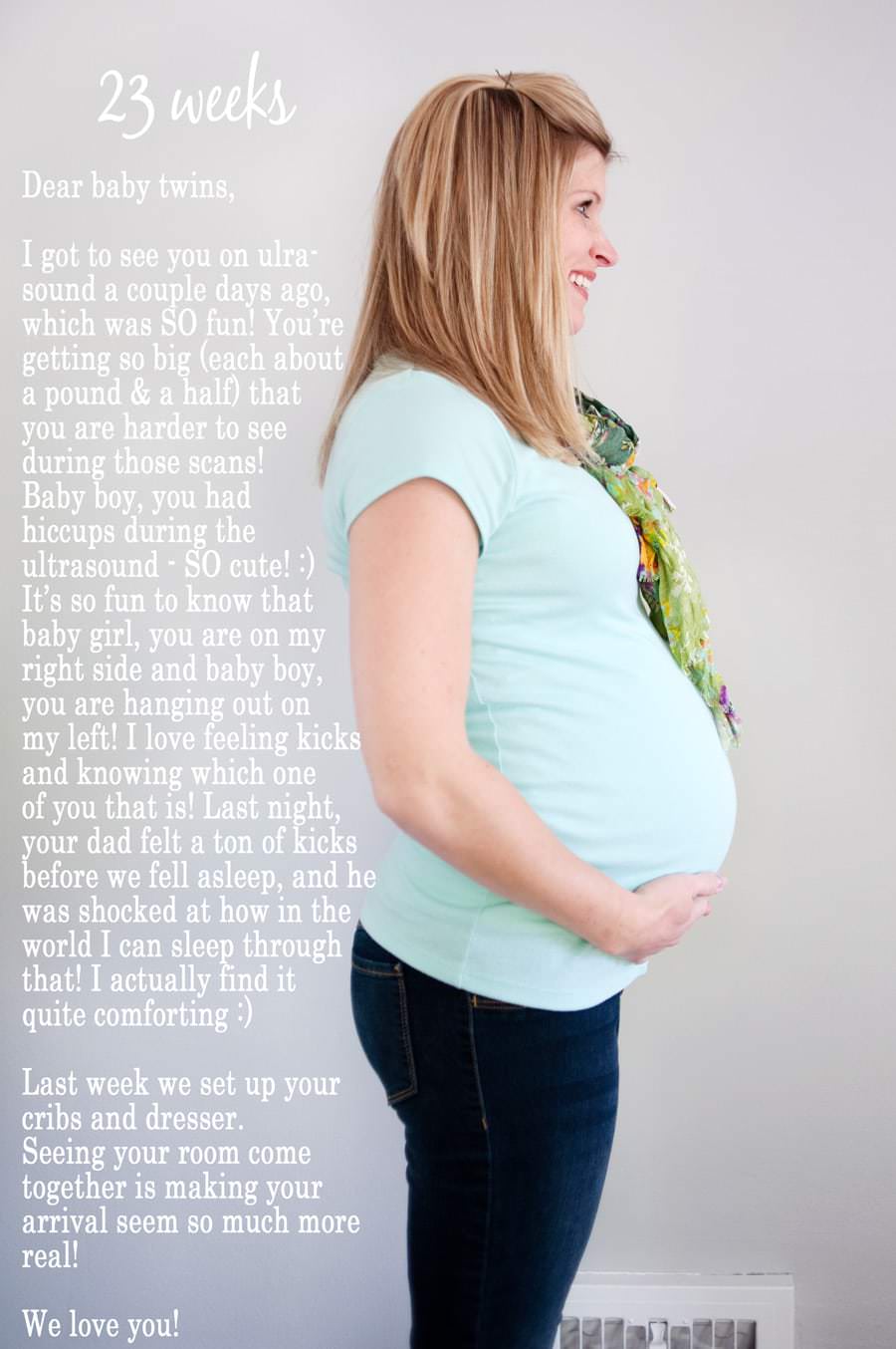 23 weeks pregnant with twins - Allison Marie Photography ...